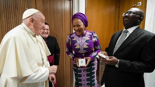 Italy: Bawumia meets Pope Francis